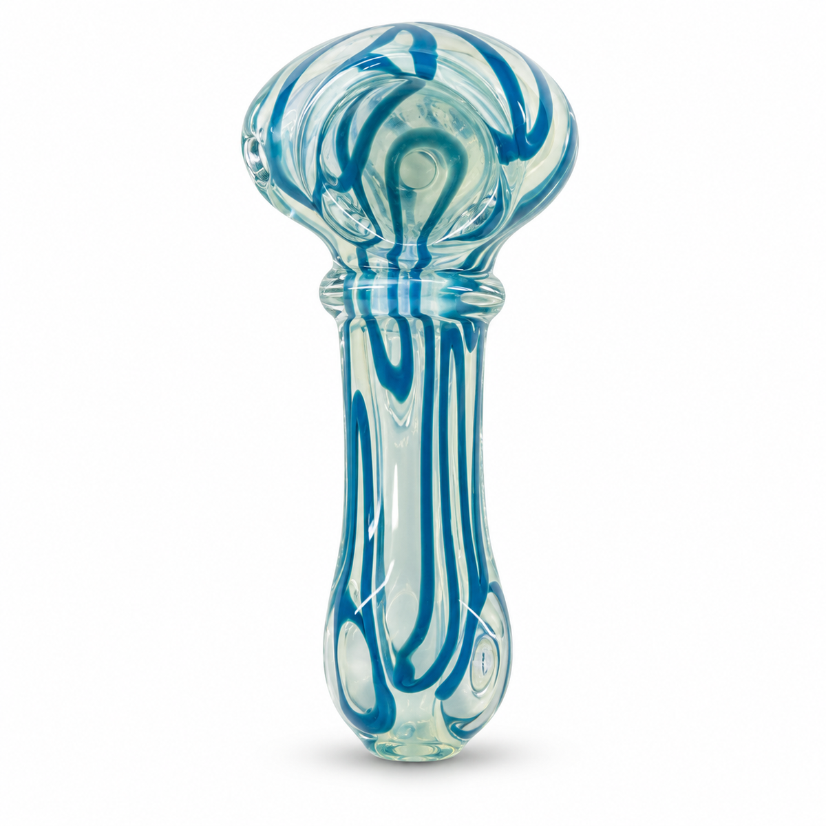 2.5-Inch Heavy Glass Hand Pipe, Assorted Designs