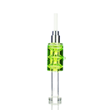 7" Frizzy Glycerin Nectar Collector with Screw On Ceramic Tip