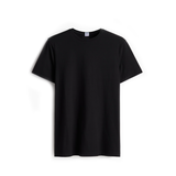 Pro Crux 100% Cotton Plain Black T-Shirt