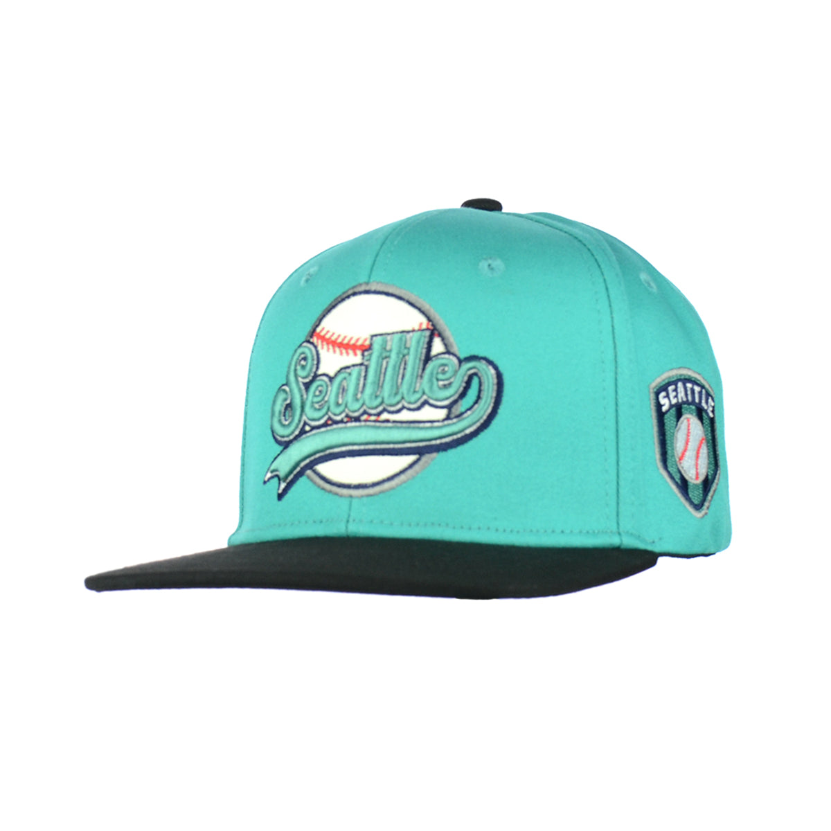 Seattle Embroidered Snapback Hat
