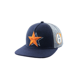 Star Design Embroidered Snapback Hat