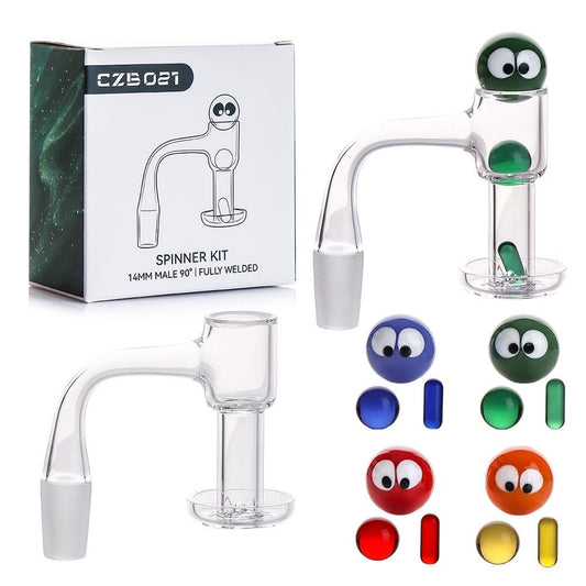 Quartz Spinner Kit 90° Banger 14mm