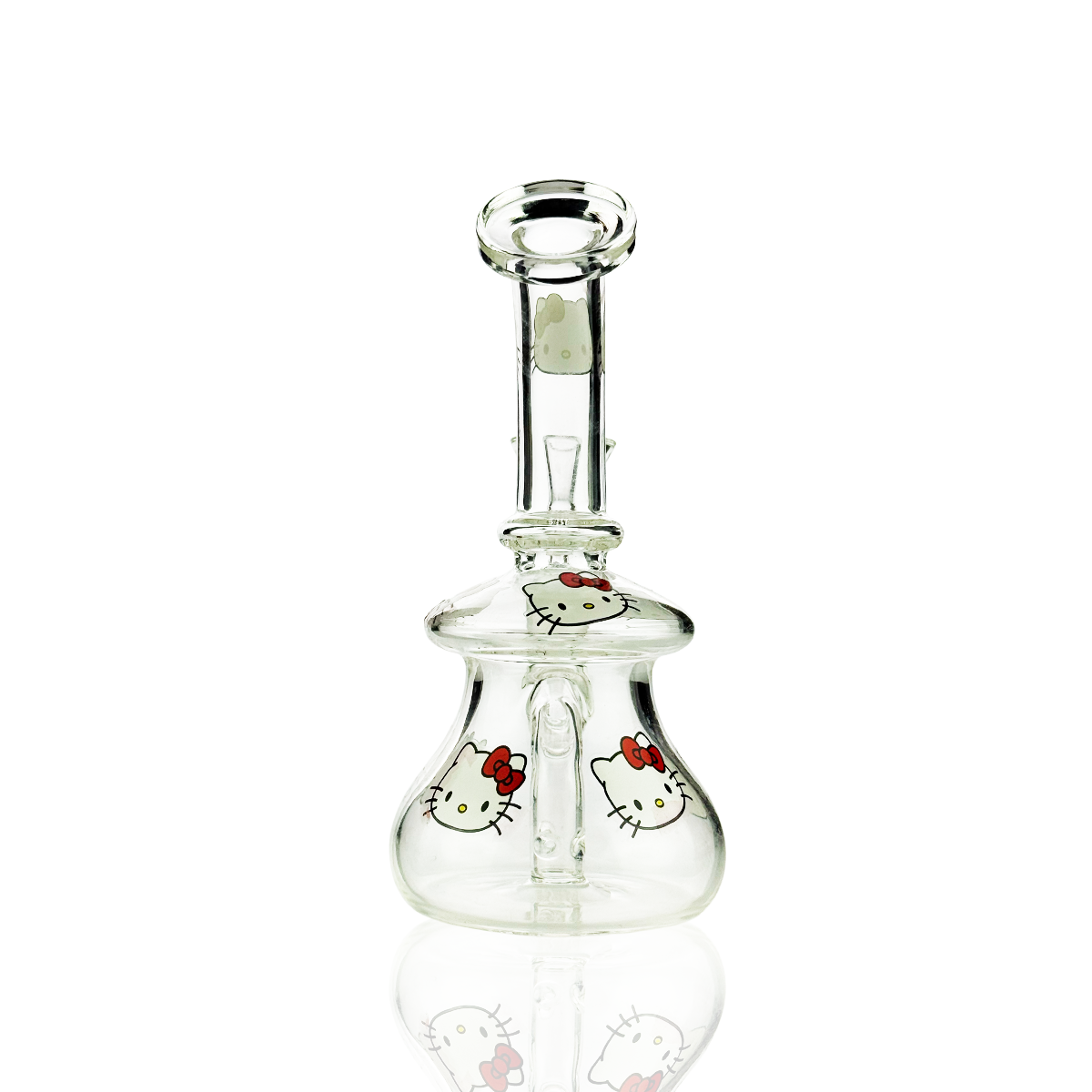 6" Kitty Water Pipe with 14mm Male Bowl