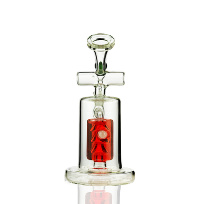 8" Glycerin Water Pipe Bong with 14mm Male Bowl
