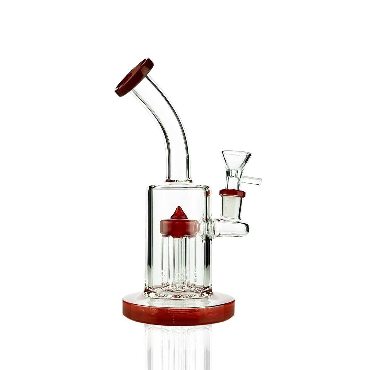 8" Tree Percolator Water Pipe with 14mm Male Bowl