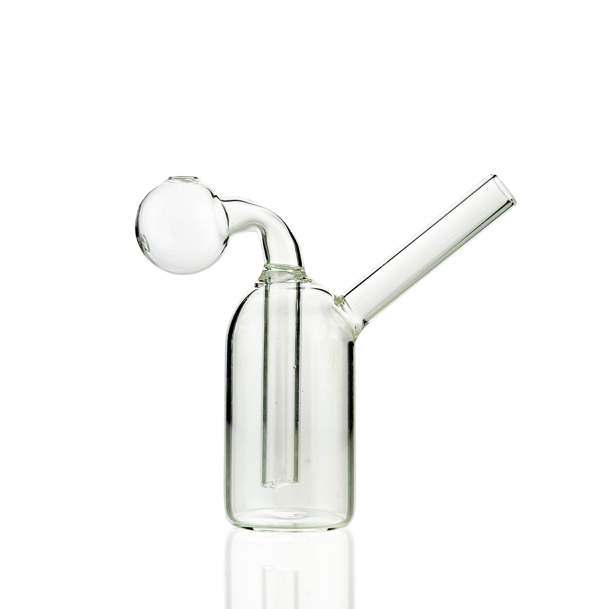 3.5" Oil Burner Water Pipe – Mini Glass Bubbler