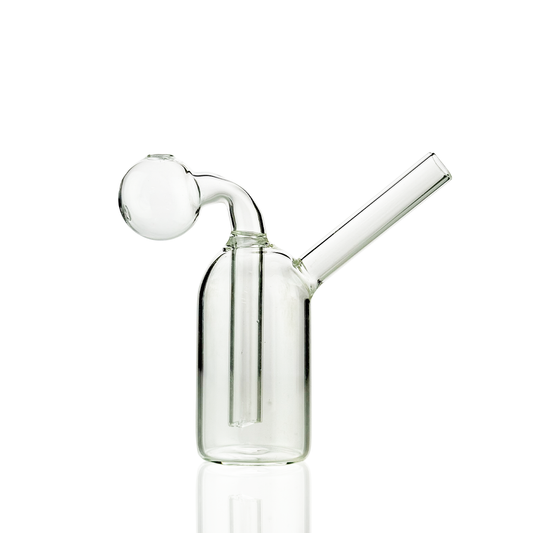 3.5" Oil Burner Water Pipe – Mini Glass Bubbler