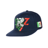 Mexican Eagle/Snake Embroidered Snapback Hat