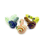 4.5" Spiral Design Hand Pipe Spoon