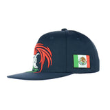 Mexican Eagle Embroidered Snapback Hat