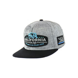 California Hat Embroidered Snapback