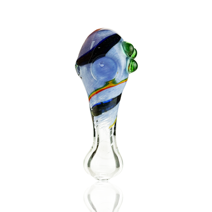 4.5" Slime Frit Dicro Hand Pipe Spoon