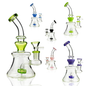 8" Water Pipe Slime with 14mm Male Bowl