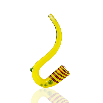 8" Frit Glass Sherlock Pipe – Wholesale Glass Hand Pipes