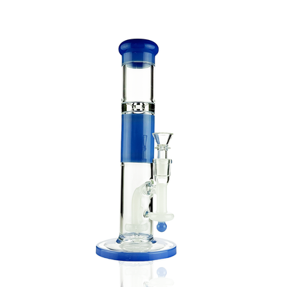 10" Straight Shooter with Ice Catcher with 14mm Male Bowl