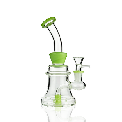 8" Slime Water Pipe Bong with 14mm Male Bowl