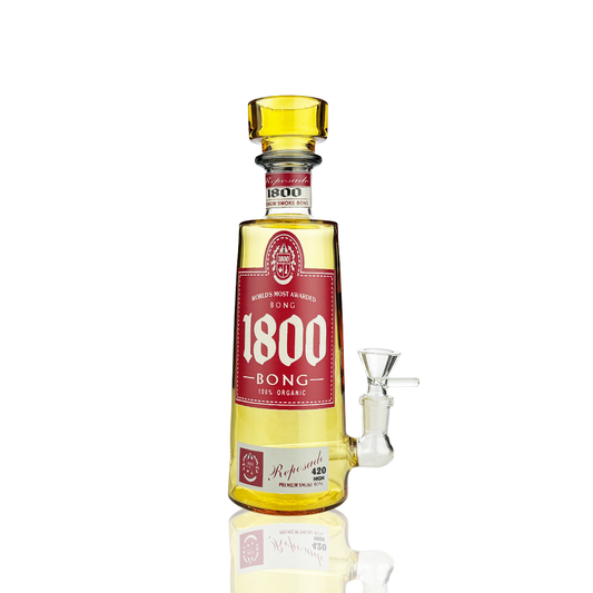 9.5" Liquor Bottle 1800 Bong with 14mm Bowl