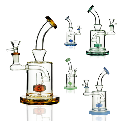 8" Water Pipe Bong with 14mm Male Bowl