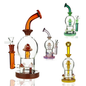 10" Mushroom Water Pipe Dome with 14mm Male Bowl