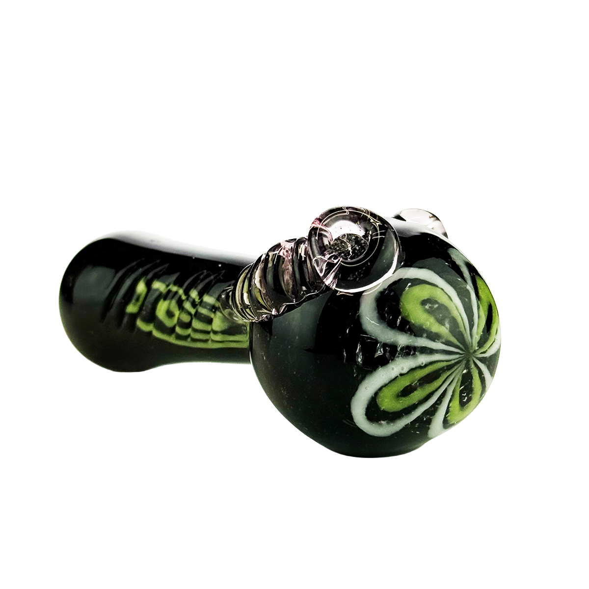 4.5" Frit Glass Hand Pipe Spoon