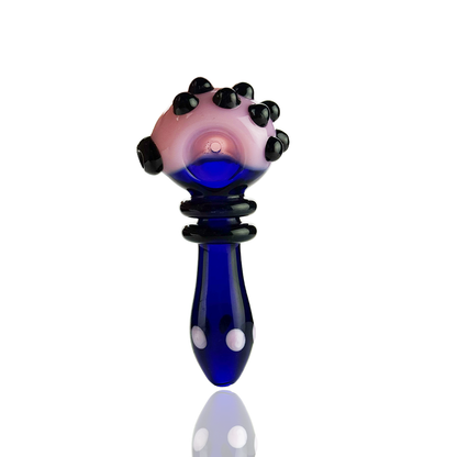 4.5" Double Ring Slime Head Hand Pipe Spoon