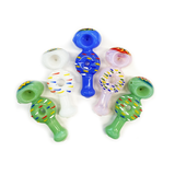 4.5" Hand Pipe Spoon Reversal Donut Designs