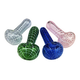 4.5" Bubble Trap Art Hand Pipe Spoon