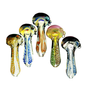 4.5" Hand Pipe Double Glass Twsiting Design