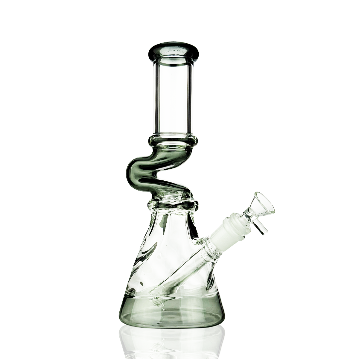 10-Inch Beaker Zong Water Pipe with 14mm Male Bowl