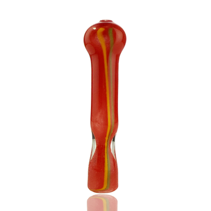 4" Chillum One Hitter Color Frit Glass