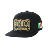 Puebla Embroidered Snapback Hat