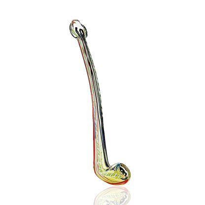 10" Silver Fume Sherlock Pipe with Twisting – Wholesale Glass Hand Pipes