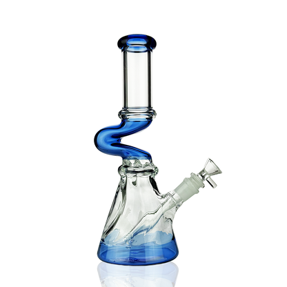 10-Inch Beaker Zong Water Pipe with 14mm Male Bowl