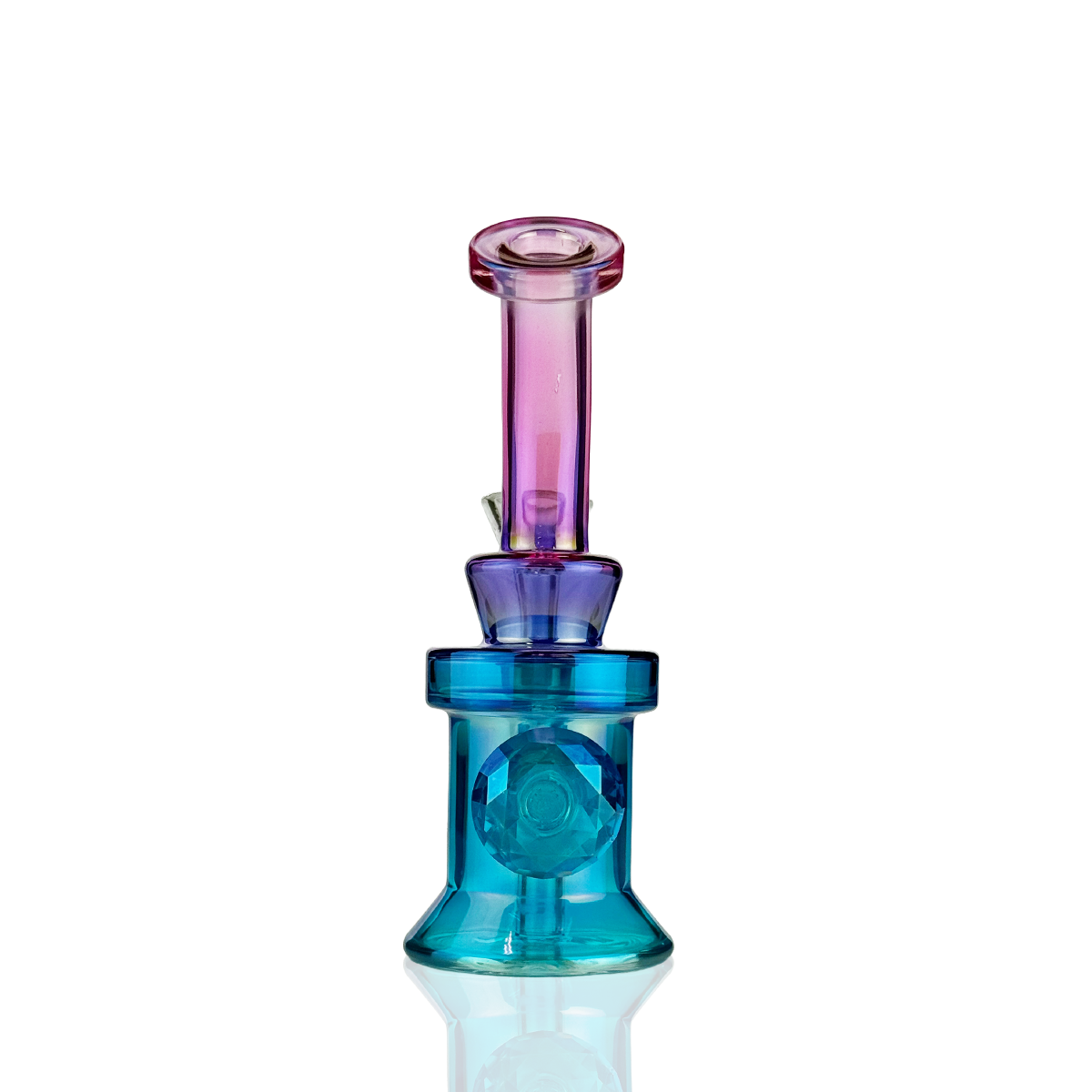 5" Diamond Bong Water Pipe with 14mm Male Bowl