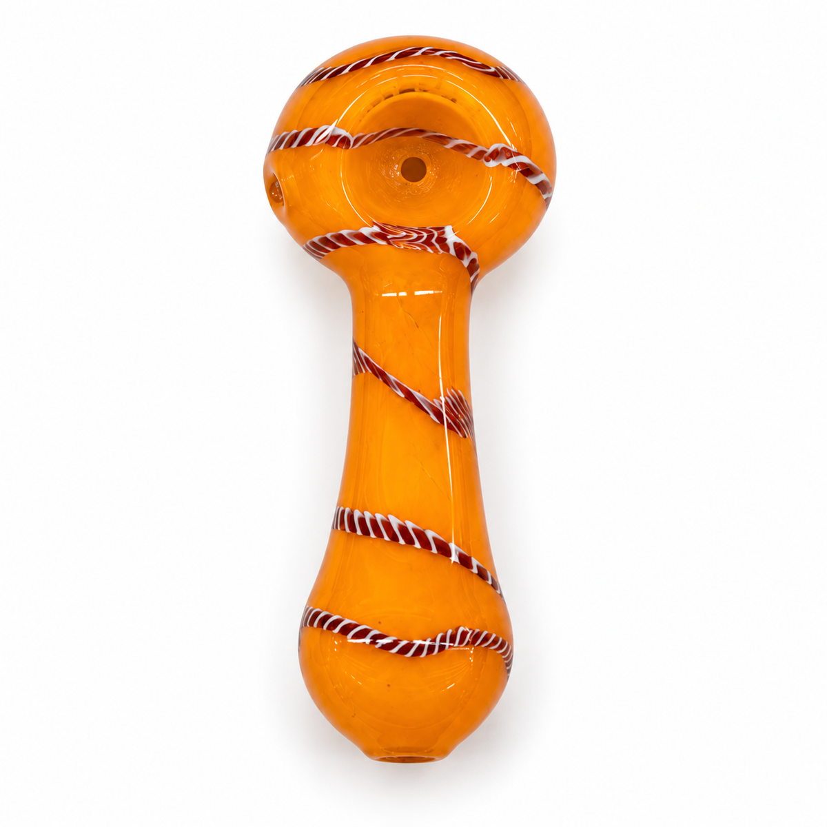 3.5-Inch Frit Glass Spoon Hand Pipe