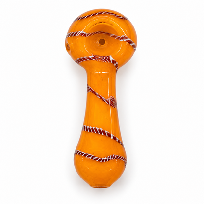 3.5-Inch Frit Glass Spoon Hand Pipe