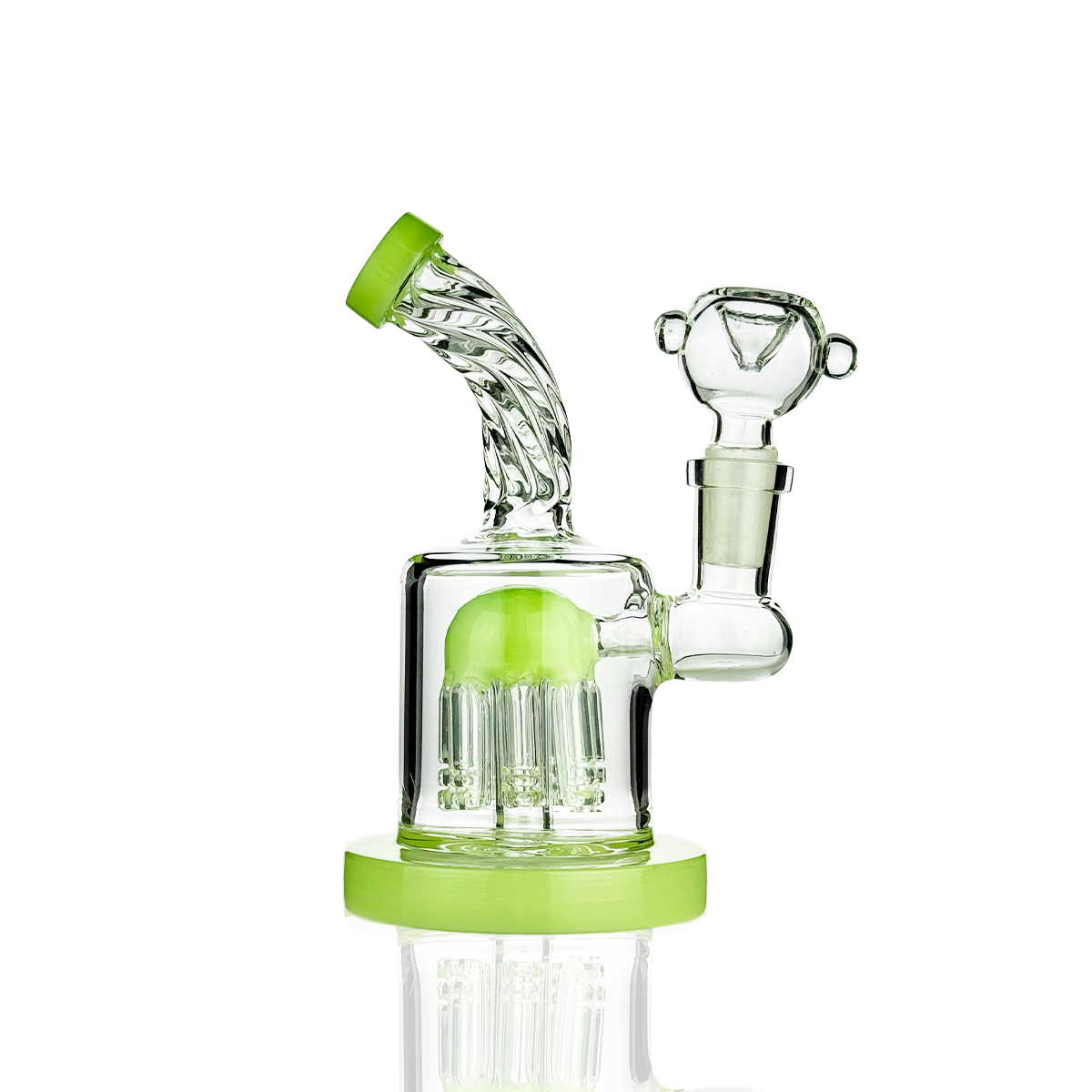 5" Slime Tree Shower Water Pipe with 14mm Male Bowl