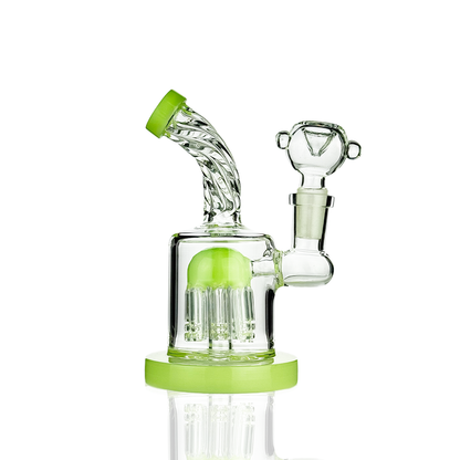 5" Slime Tree Shower Water Pipe with 14mm Male Bowl