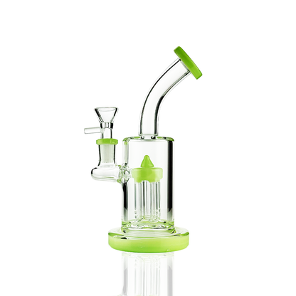 8" Tree Percolator Water Pipe with 14mm Male Bowl