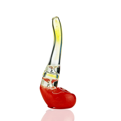 6" Sherlock Fume Glass and Color Frit