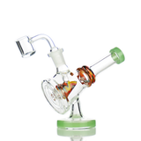 6.5" Dab Rig Beaker Tilted with 14mm Quartz Banger