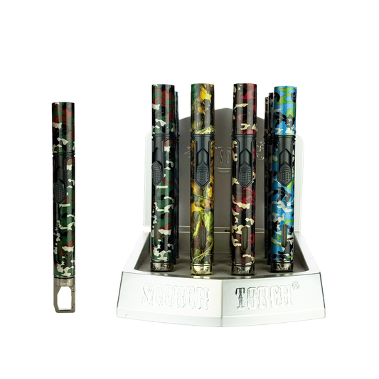 Pencil Scorch Torch w/Clip & Camouflage Color