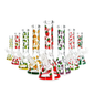 10" Fruit Printed Beaker with 14mm Male Bowl