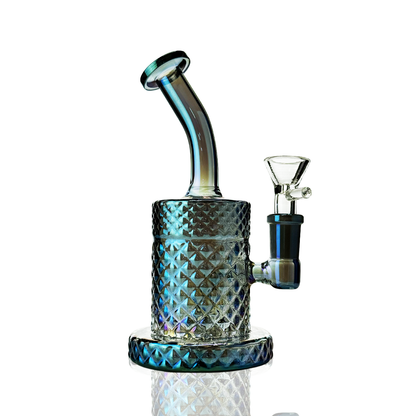 6" Water Pipe Bong Electroplated