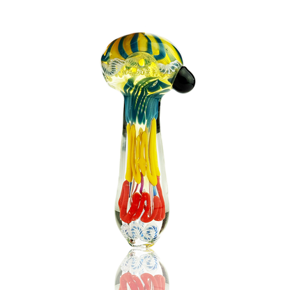 4" Rasta Twisting Art Hand Pipe Spoon