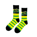 Wake & Bake Socks Fits All, 70% Cotton, 25% Spandex, 5% Elastic