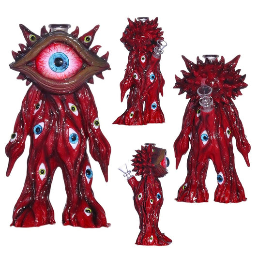 8" Stranger Bong Glow in the dark with 10mm Male Bowl