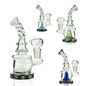 6" Water Pipe Rig | Twisted Neck | 14mm Male Bowl