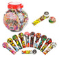 Silicone Hand Pipe with Prints 40pcs/Jar
