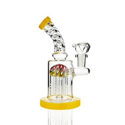 7" Tree Shower Water Pipe with Reversal Dome and 14mm Male Bowl